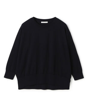 プレーンコットン クルーネックプルオーバー