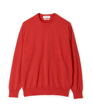 ■TOMORROWLAND tricot ギザコットン クルーネックプルオーバーニット