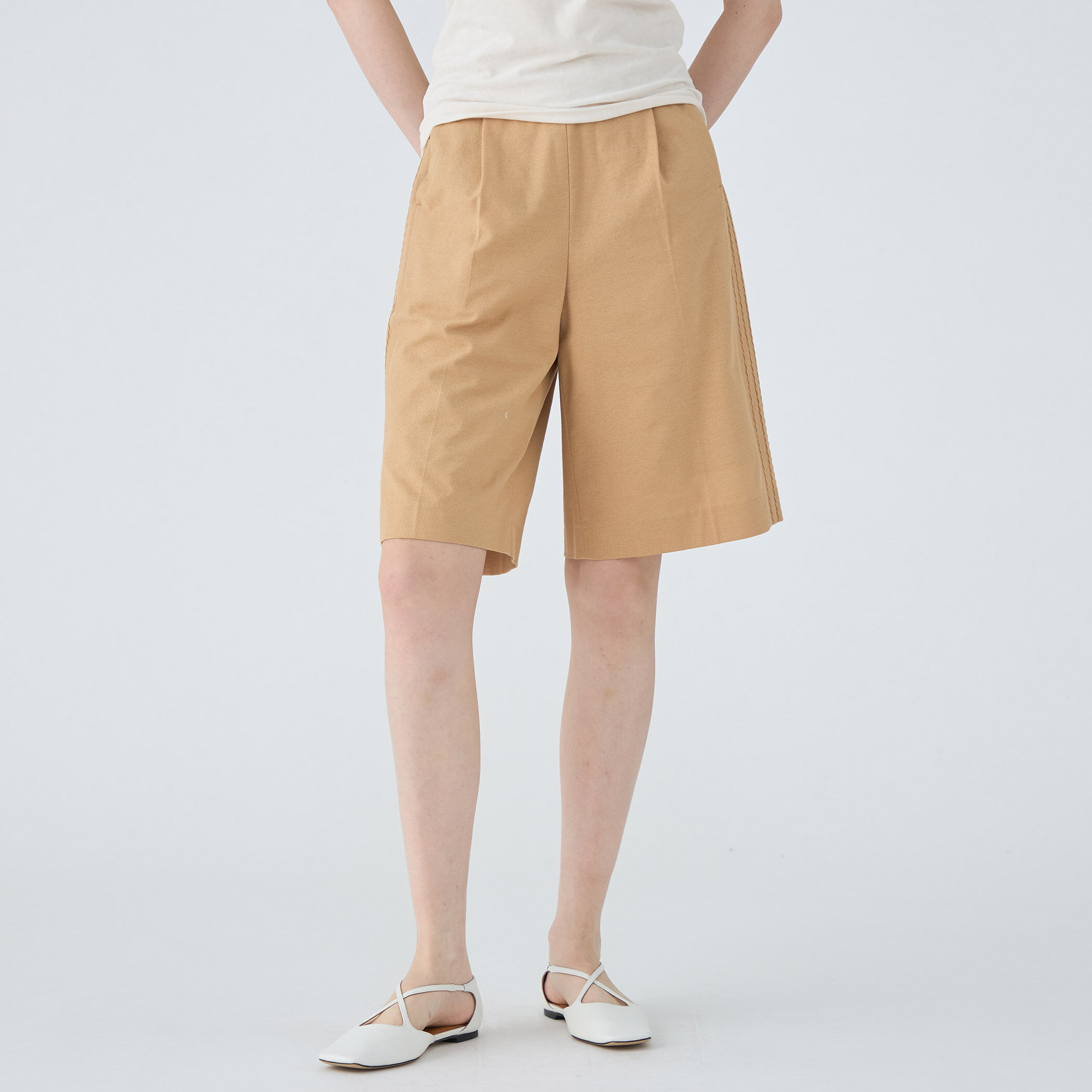 卸売 コットンジョーゼット 公式通販 ハーフパンツ｜トゥモローランド パンツ