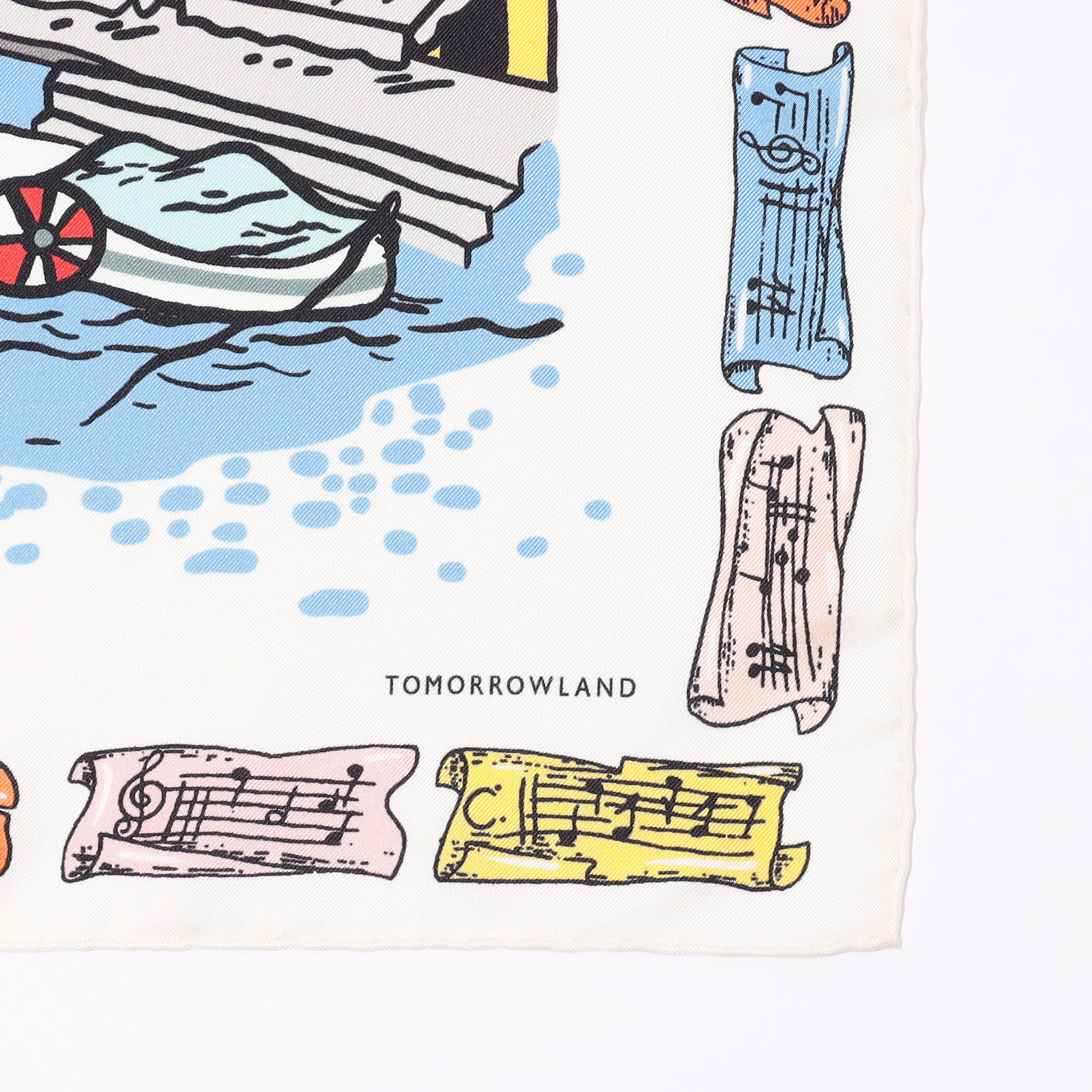 Atelier TOMORROWLAND BEACH シルクスカーフ｜トゥモローランド 公式通販