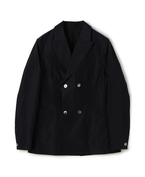■コットンシルク ダブルブレステッド 4Bジャケット