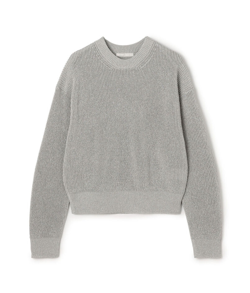 ルレックスフィッシャーマンズリブ クルーネックプルオーバー