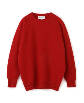SHETLAND WOOLLEN CO. CREW NECK ウール クルーネックニットプルオーバー