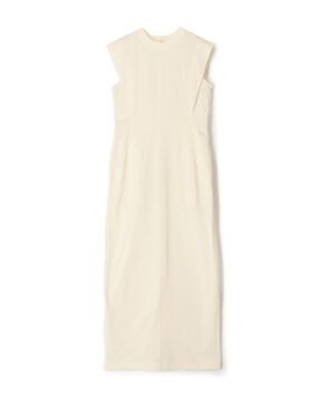 Mame Kurogouchi Cotton Jersey Sleeveless Dress