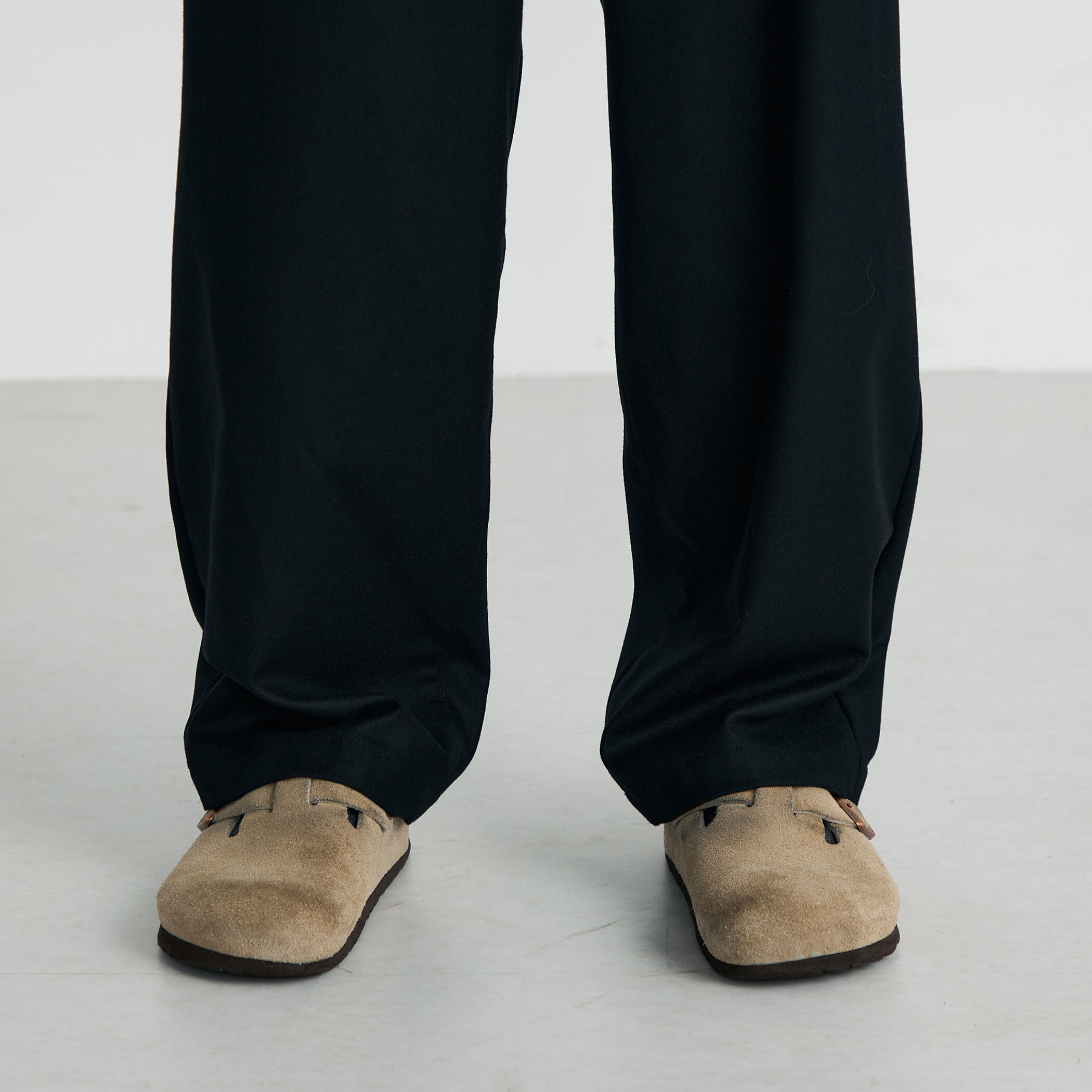 Super120's カレッジフラノ イージーパンツ｜トゥモローランド 公式通販