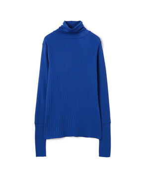ウールリブ タートルネックプルオーバー