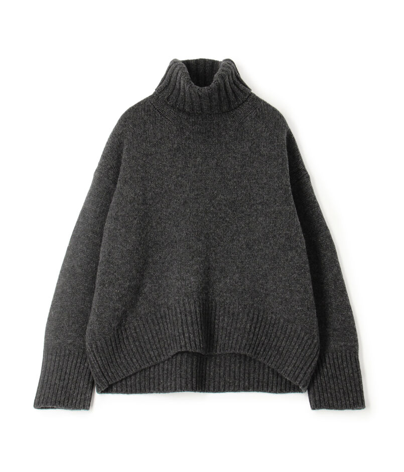 ■■■ファインウール タートルネックプルオーバー