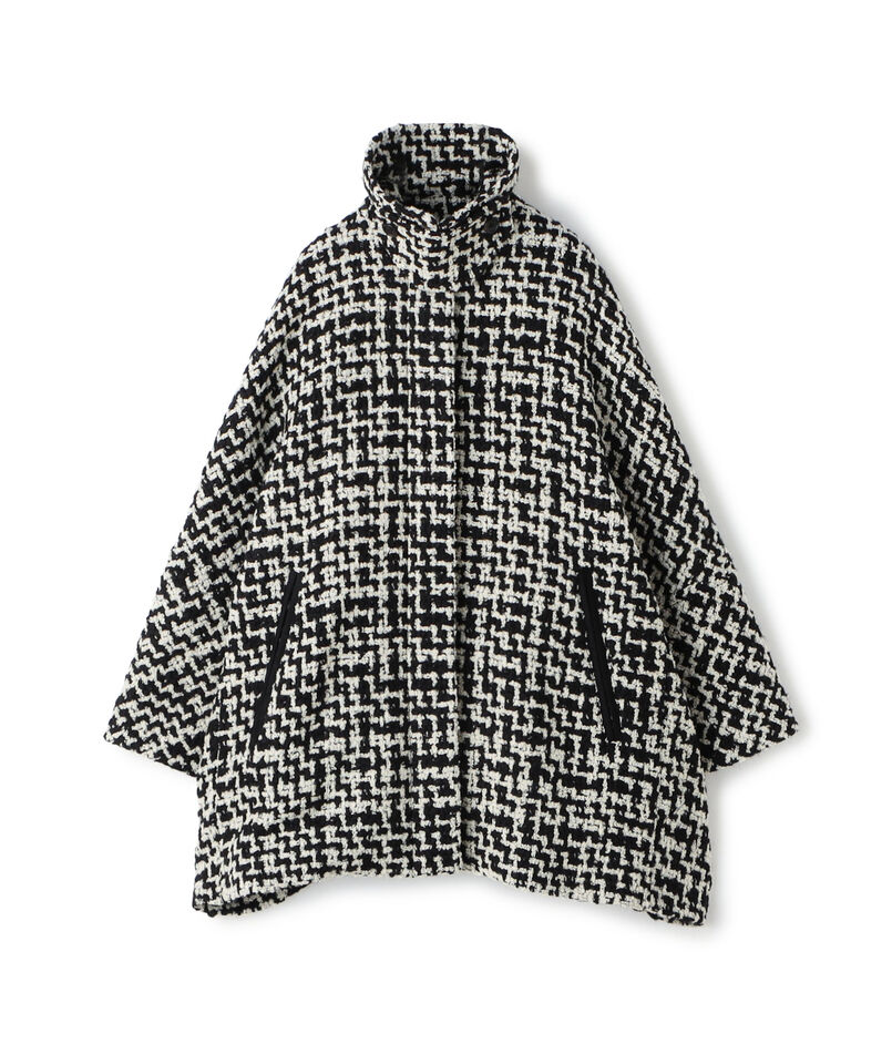 ビンテージブークレーツイード バルカラーコート