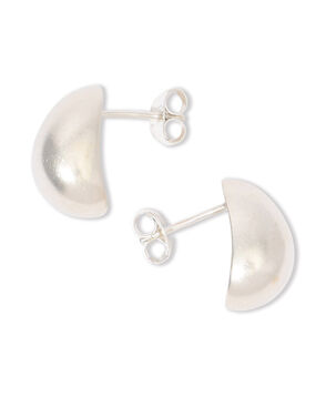 SAPIR BACHAR HALF MOON HUGGIES ピアス