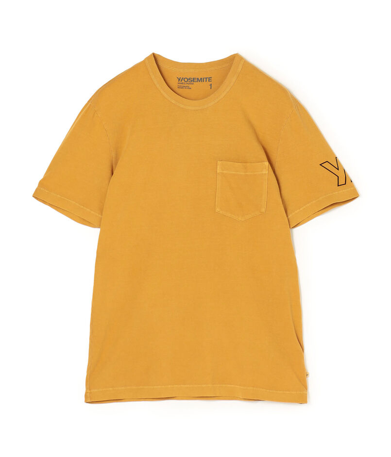 YOSEMITEロゴプリント ポケット付きTシャツ MLJ3282KR