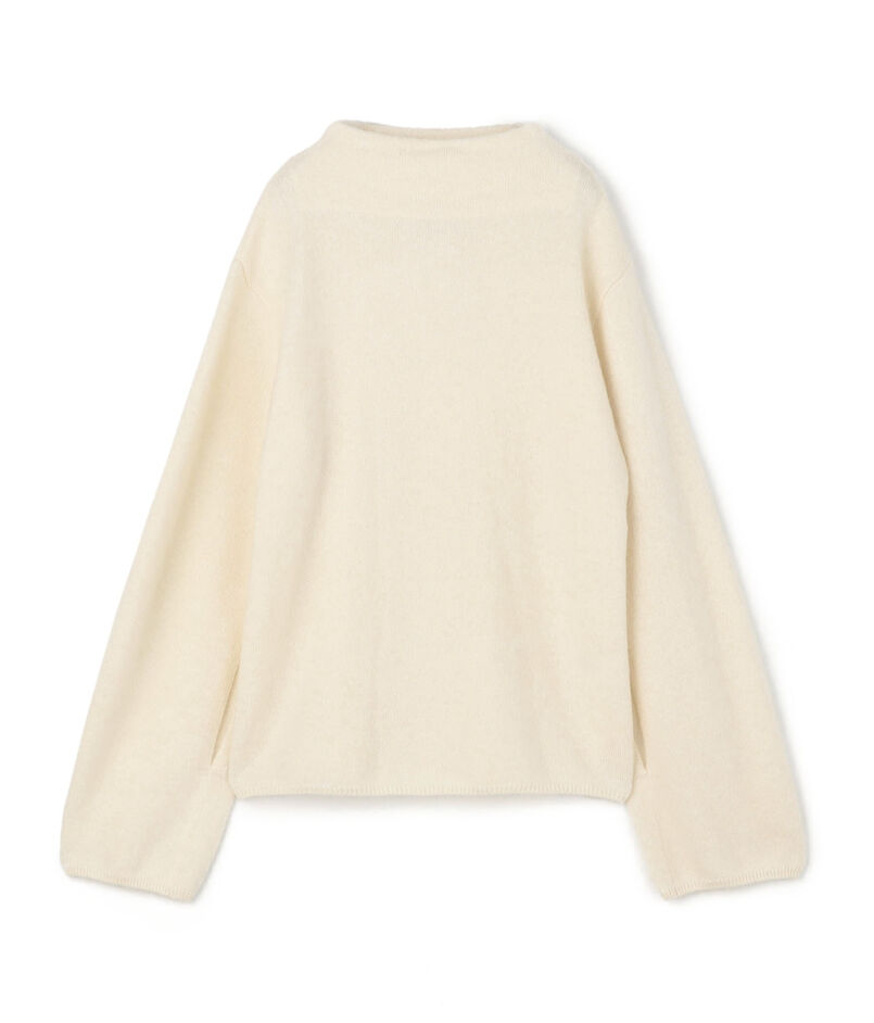 ロイヤルアルパカモックネックプルオーバー