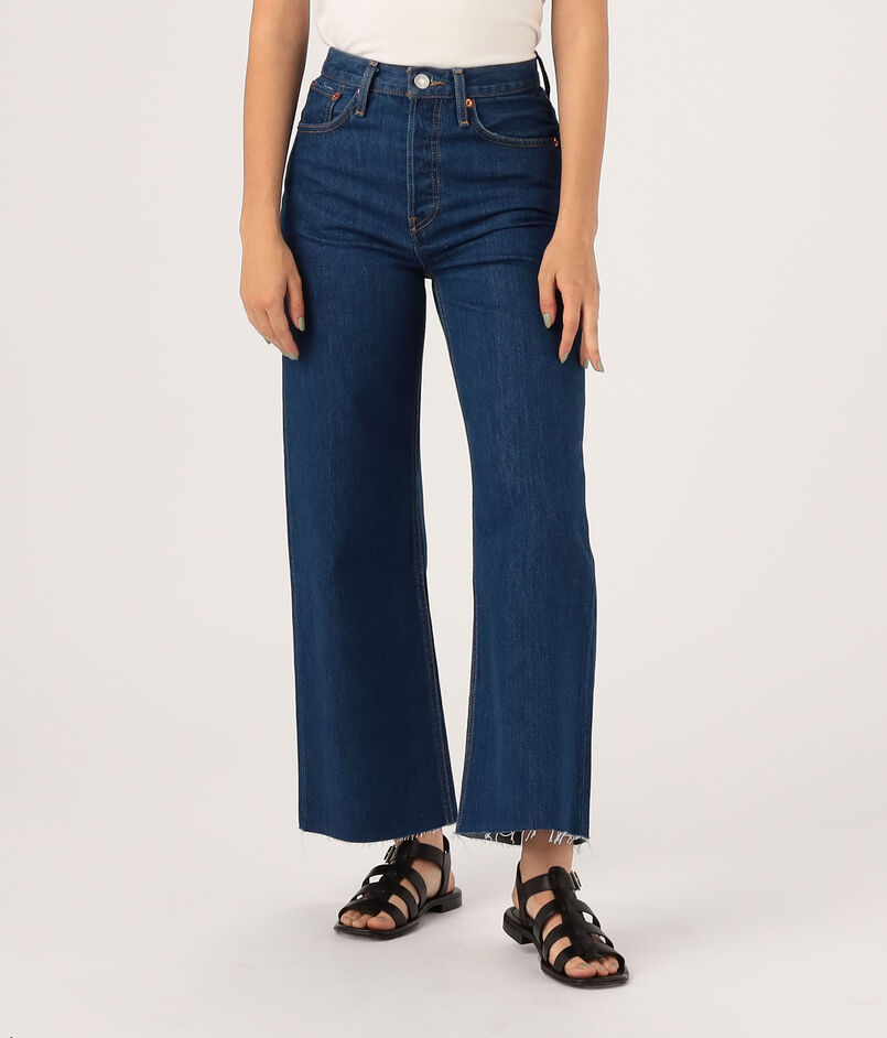 別注】RE/DONE HIGH RISE WIDE LEG DENIM｜トゥモローランド 公式通販