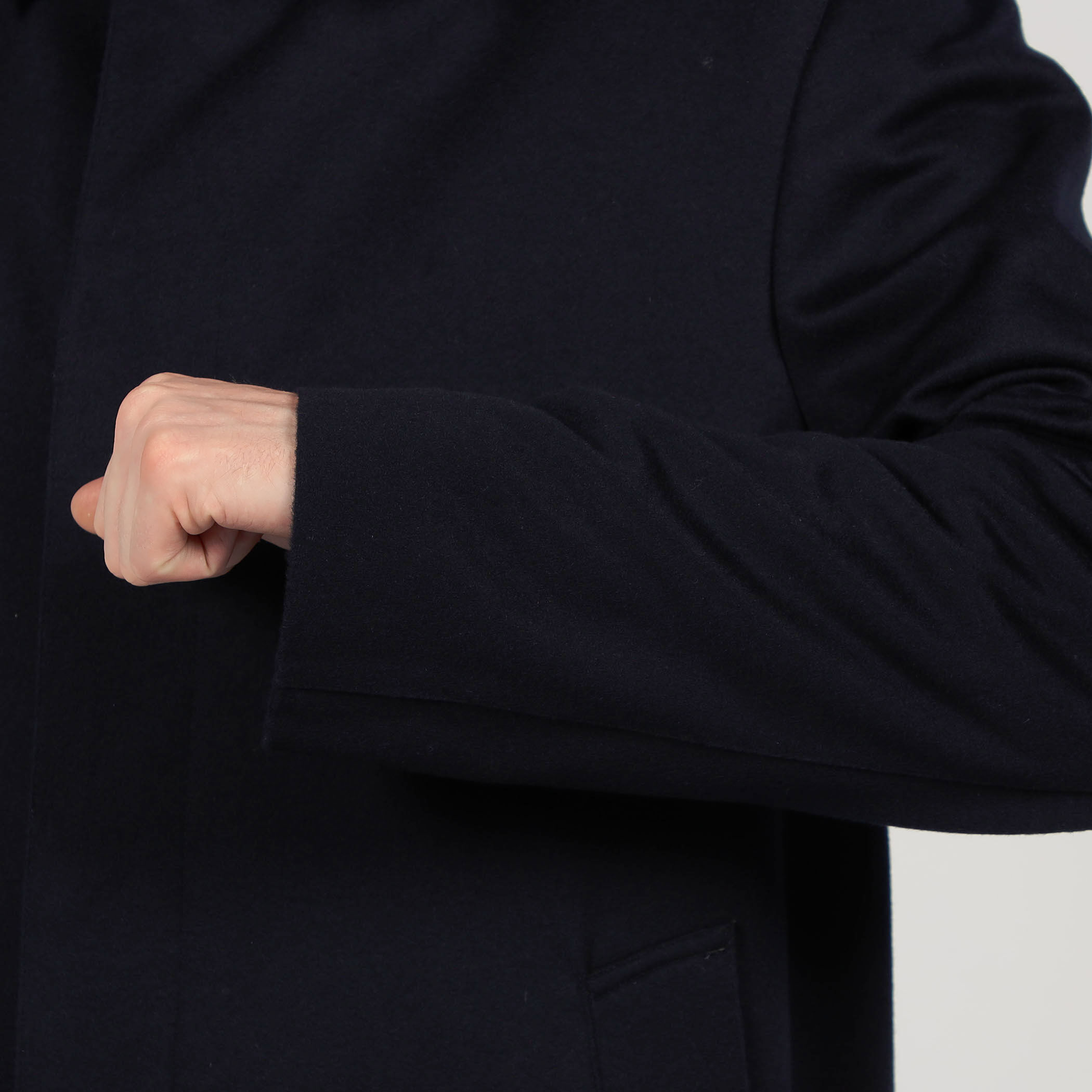 MACKINTOSH DUNKELD Loro Piana STORM SYSTEM ウールステンカラー