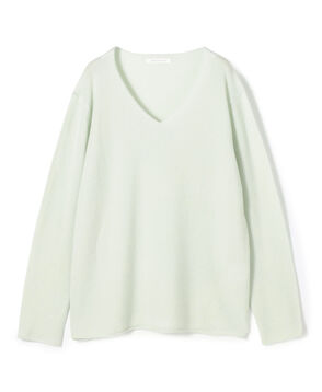 スコットランドカシミヤ Vネックプルオーバー