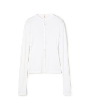 babaco Twisted Cotton Cardigan コットン カーディガン