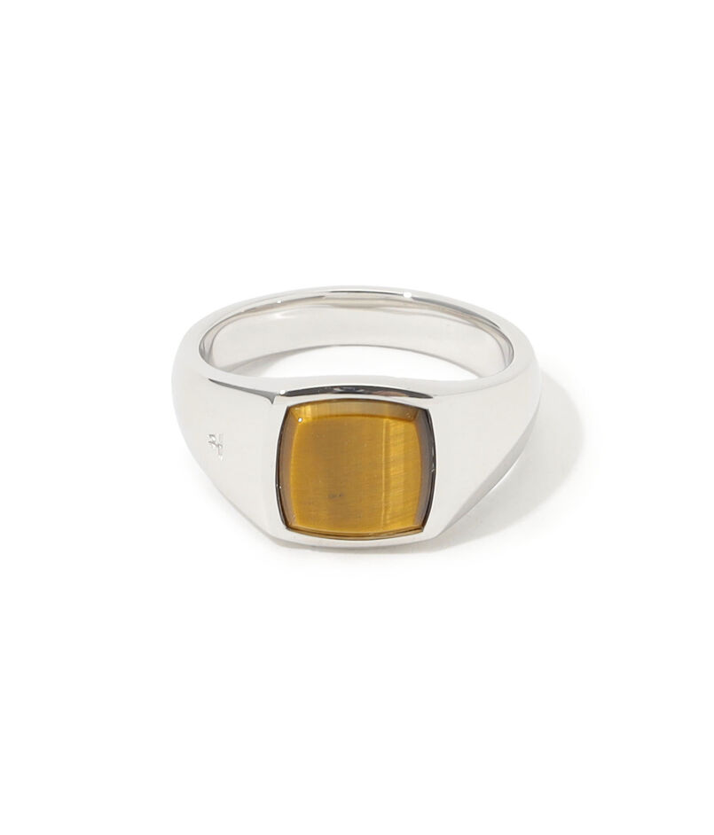 TOM WOOD Kay Ring Tiger Eye