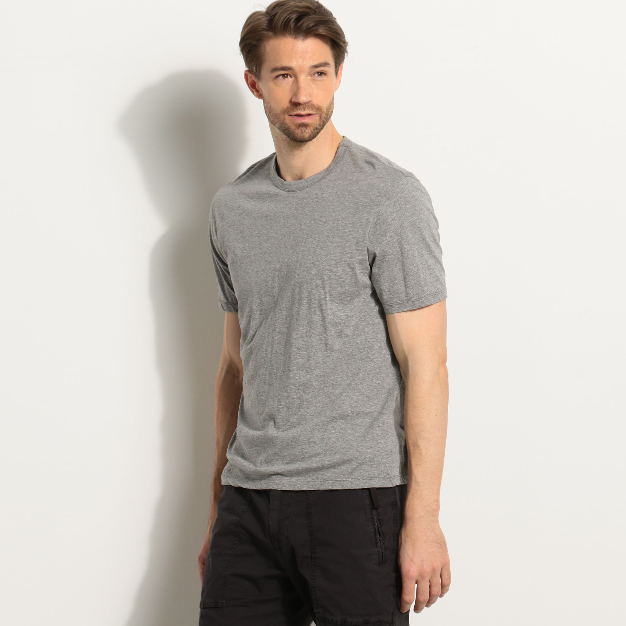 リュクス ジャージークルーネックTシャツ MELJ3199｜トゥモローランド