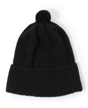 HIGHLAND2000 HC BOB CAP WITH POMPOM カシミヤニットキャップ