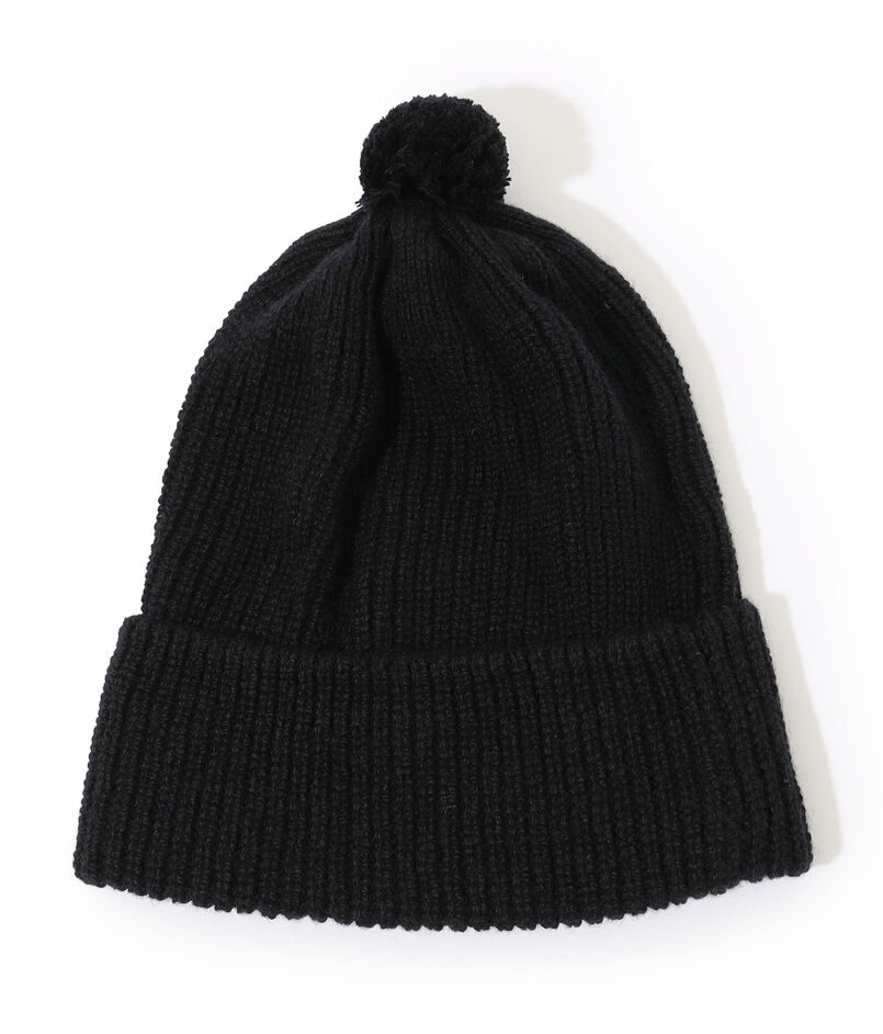 HIGHLAND2000 HC BOB CAP WITH POMPOM カシミヤニットキャップ