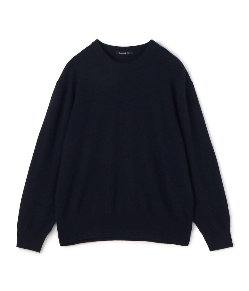 スコットランドカシミヤ クルーネックプルオーバー