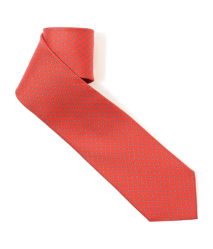 STEFANO BIGI シルクプリント 小紋柄 ネクタイ