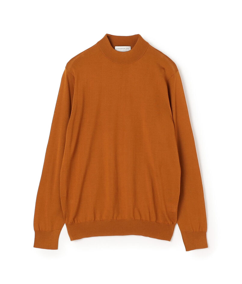 TOMORROWLAND tricot スーパーファインメリノウール モックネックニット S-WOOL