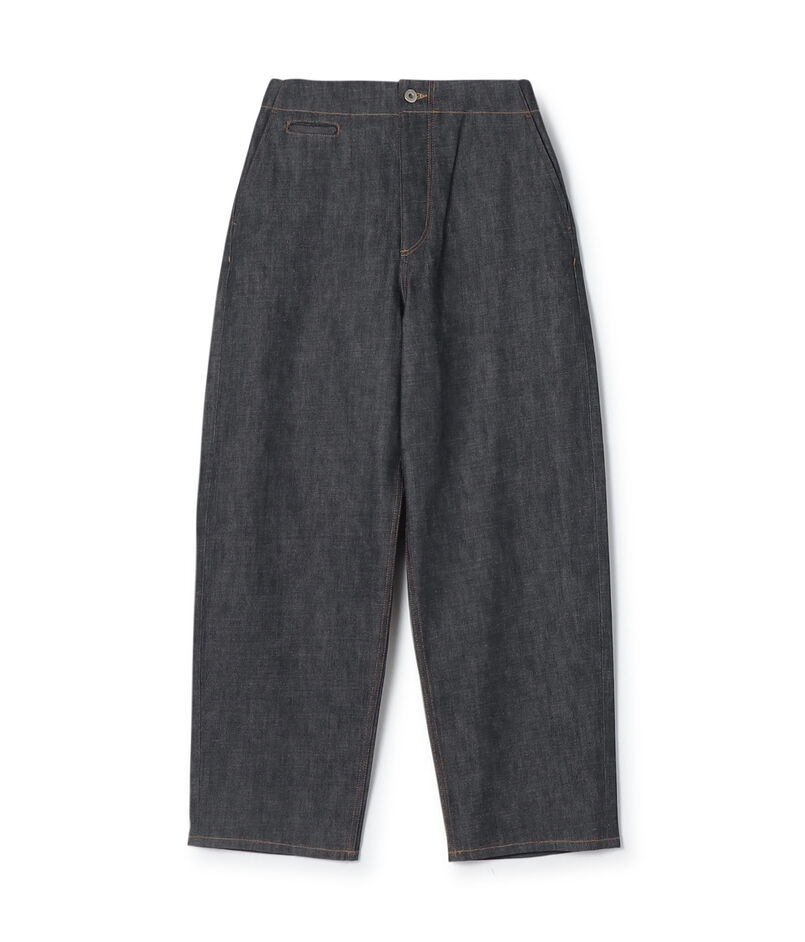 リジットデニム コクーンパンツ