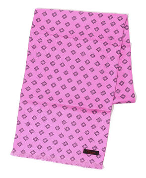 Charvet シルクプリント スカーフ