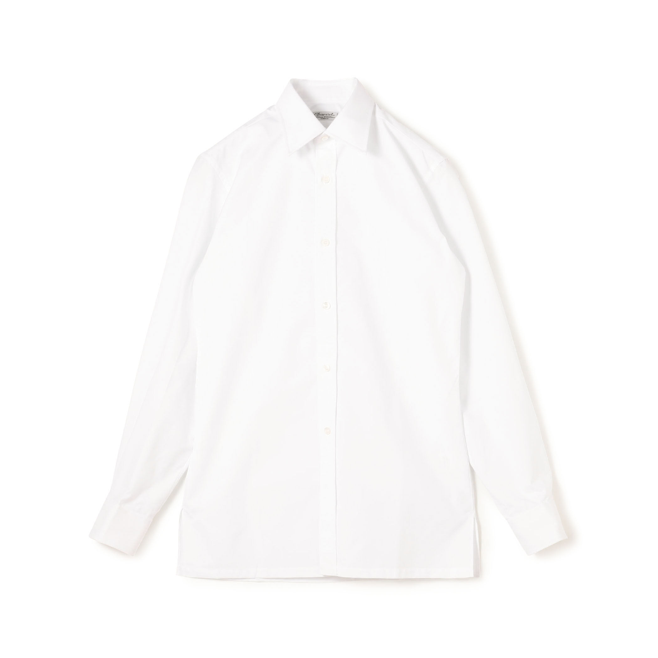 Charvet コットンバーズアイ セミワイドシャツ
