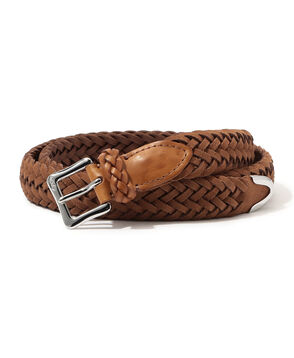 J&M DAVIDSON ENVELOPE BUCKLE TIP END 25MM LEATHER レザーメッシュベルト
