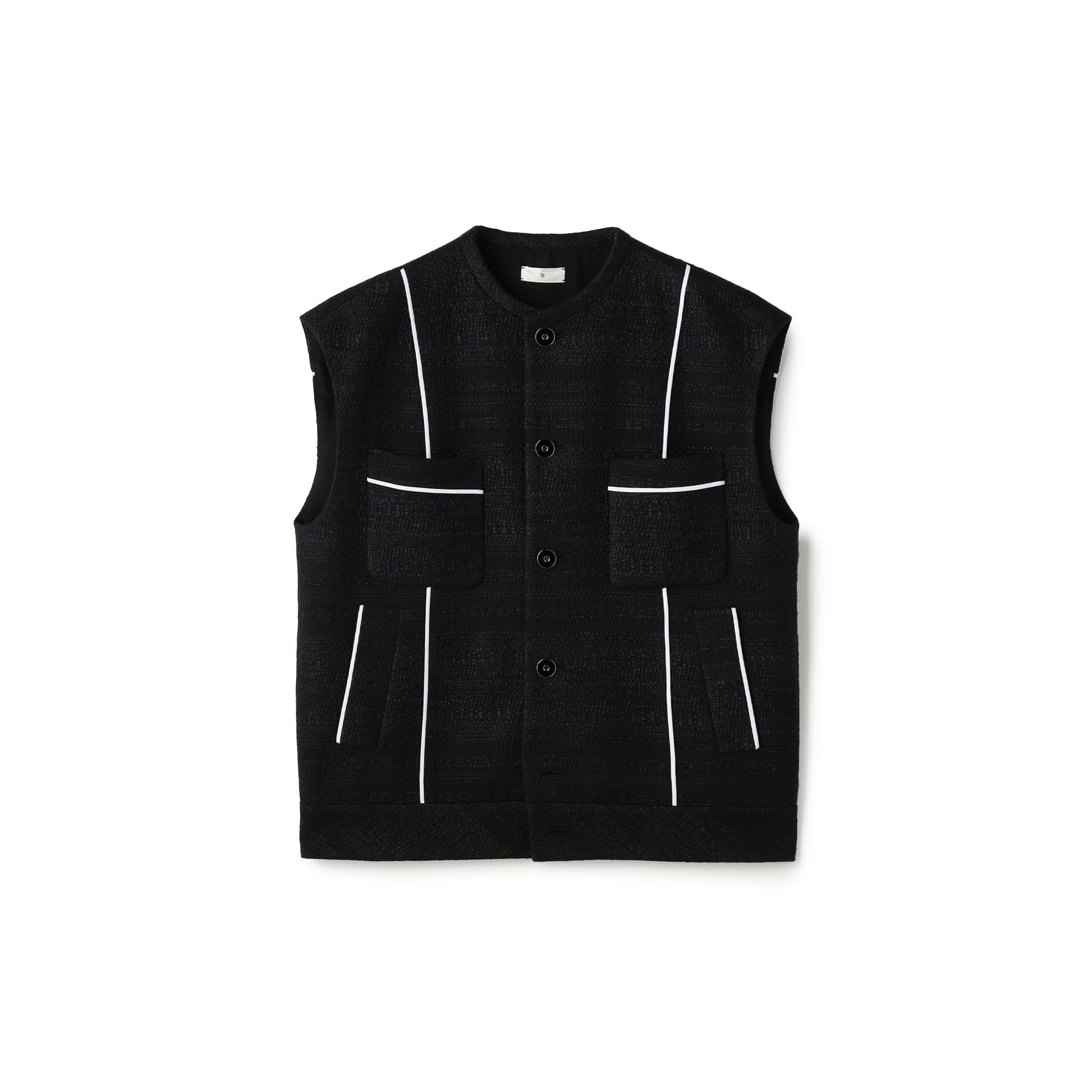 ブラックツイード オーバーサイズジレ｜トゥモローランド 公式通販