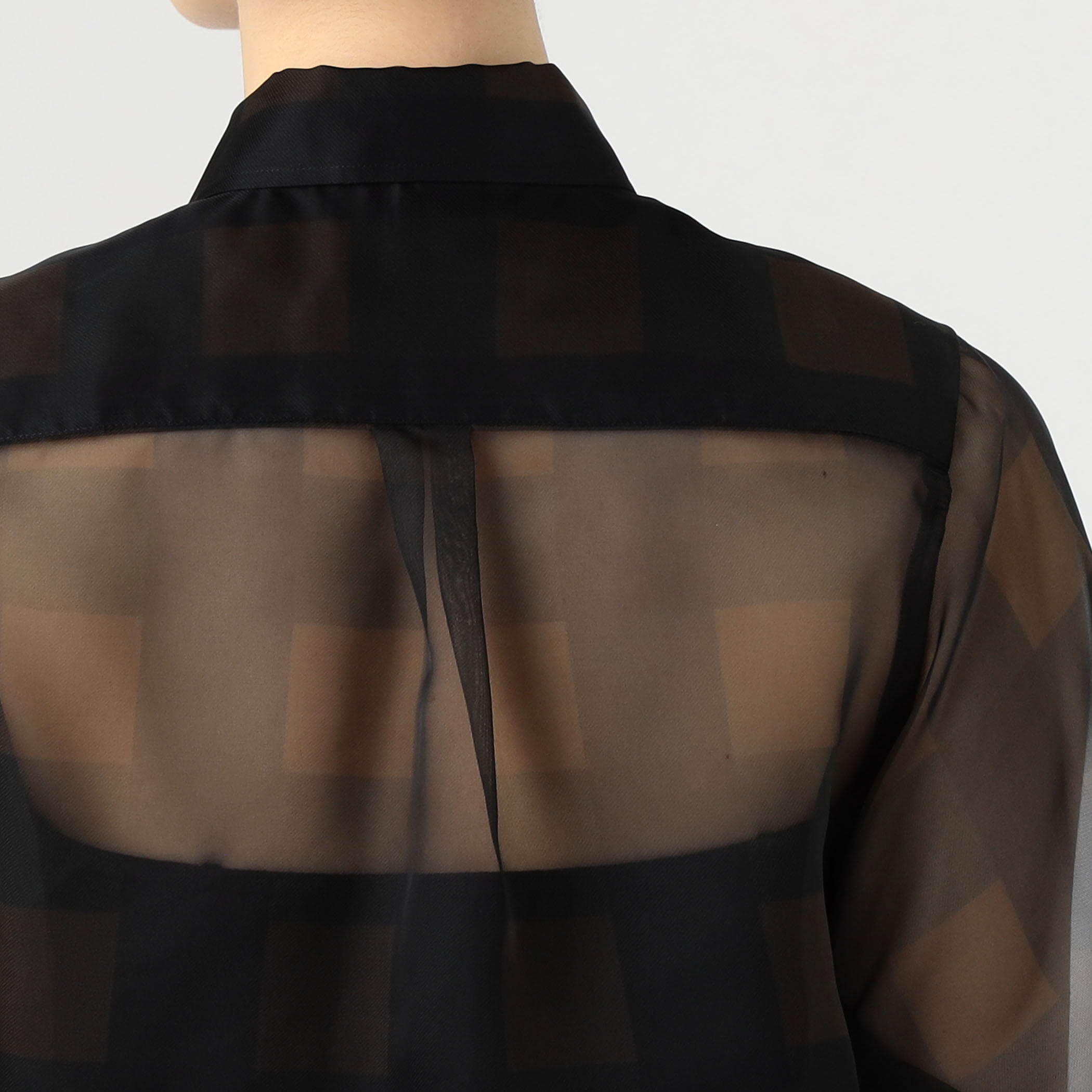 【新品】HYKE CHECKED SHEER SLEEVE SHIRT ハイク TOPS – HYKE ONLINE STORE