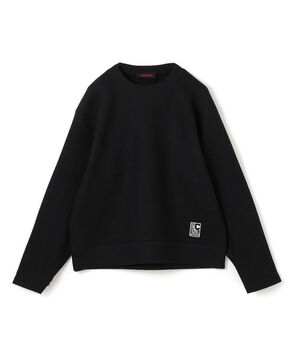 CABaN ウールコットンダブルフェイス クルーネックプルオーバー