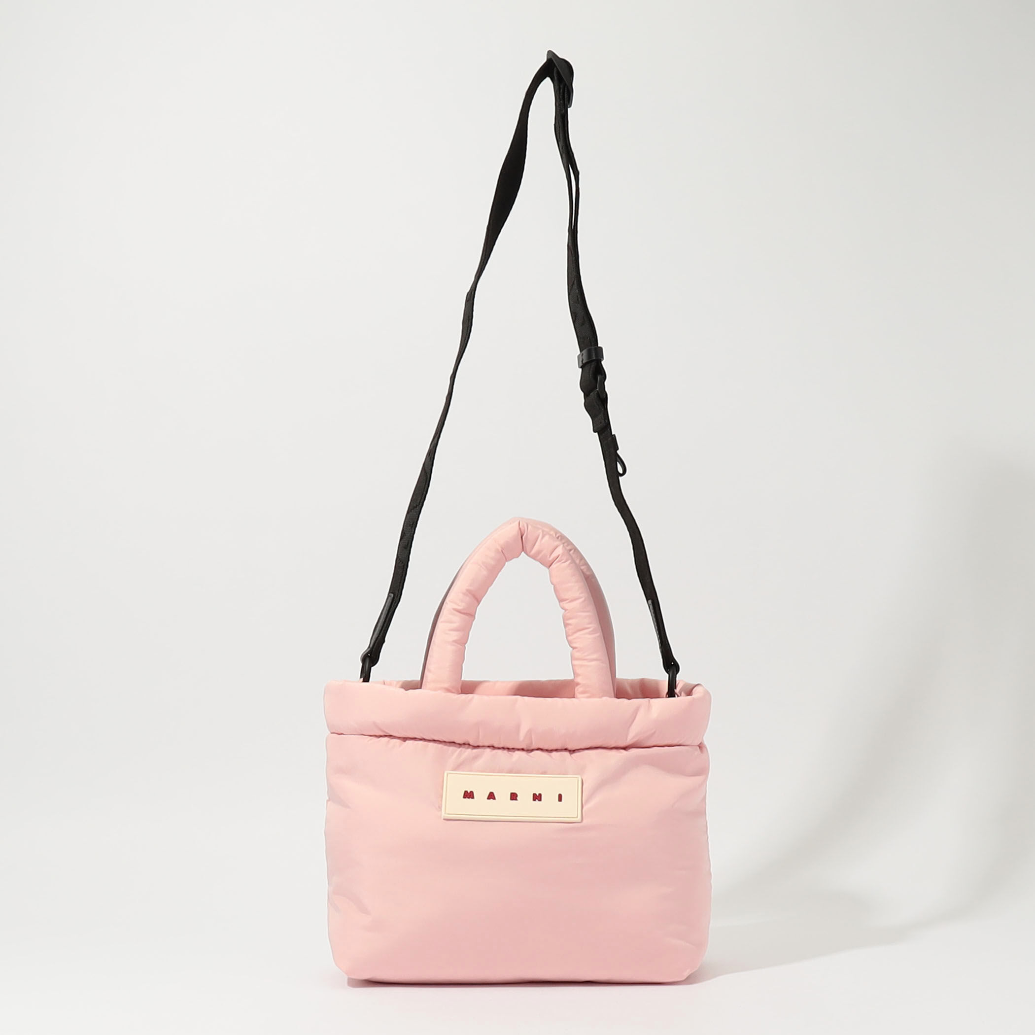 MARNI TOTE ピンク Puff E/W トートバッグ｜トゥモローランド 公式サイト