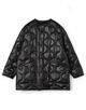 HYKE FAUX LEATHER QUILTED JACKET フェイクレザー キルトジャケット