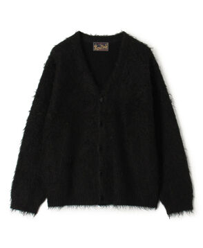 ROUTINE ヴィンテージ起毛 Vネックカーディガン
