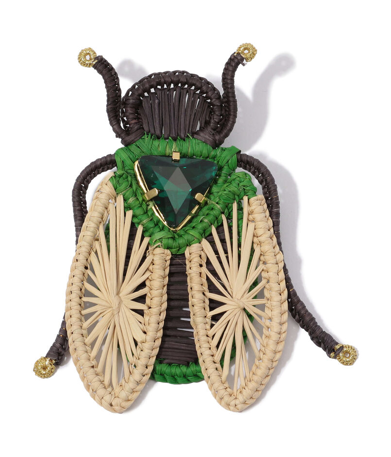 Mercedes Salazar June Beetle ブローチ