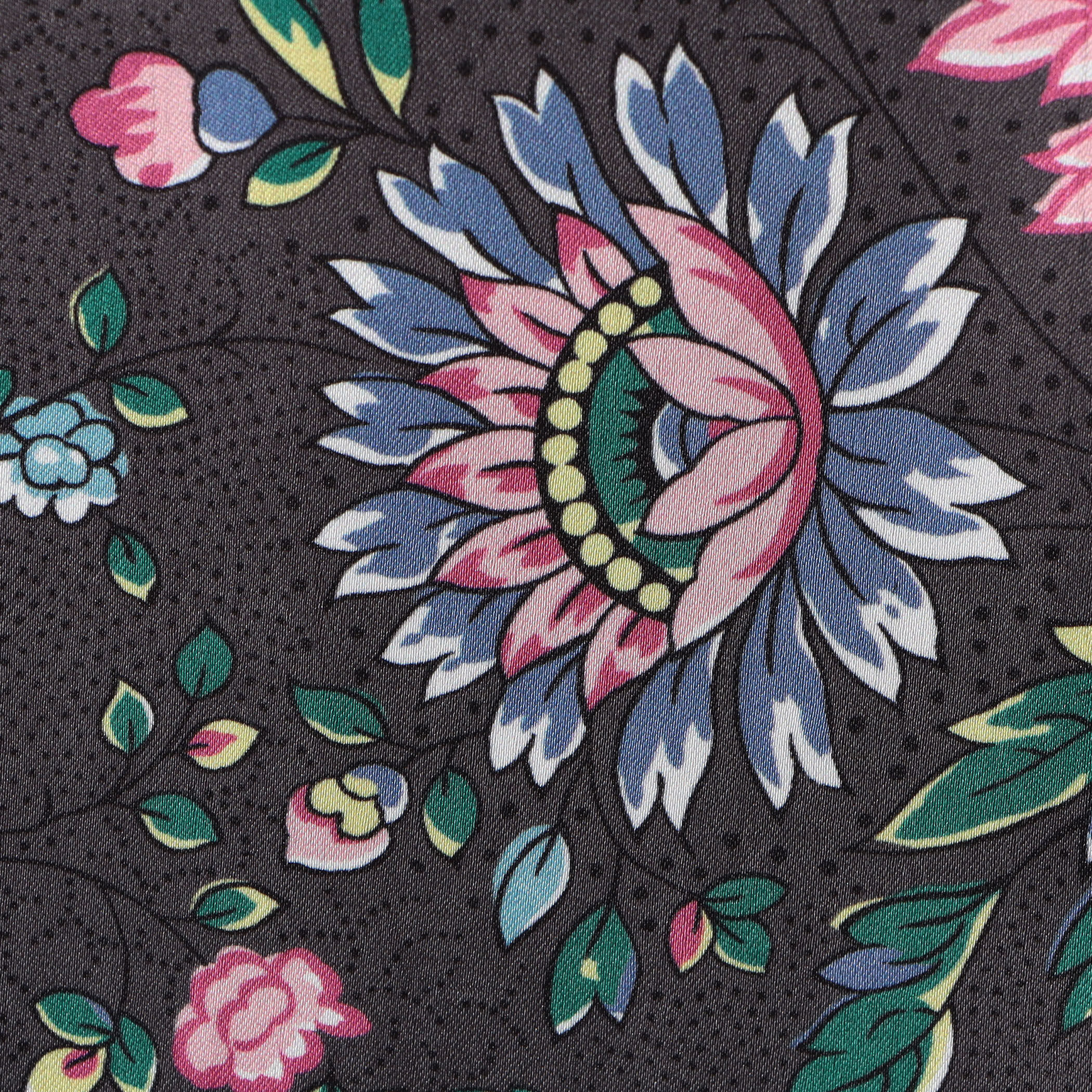 ポリエステルサテンプリント ソフトマーメイドスカート