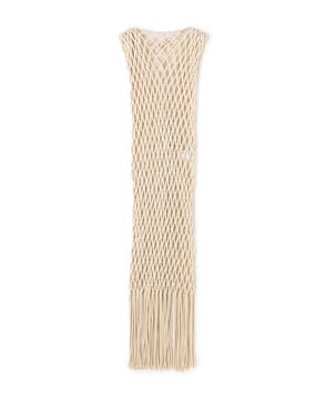 HYKE ROPE NET DRESS ワンピース