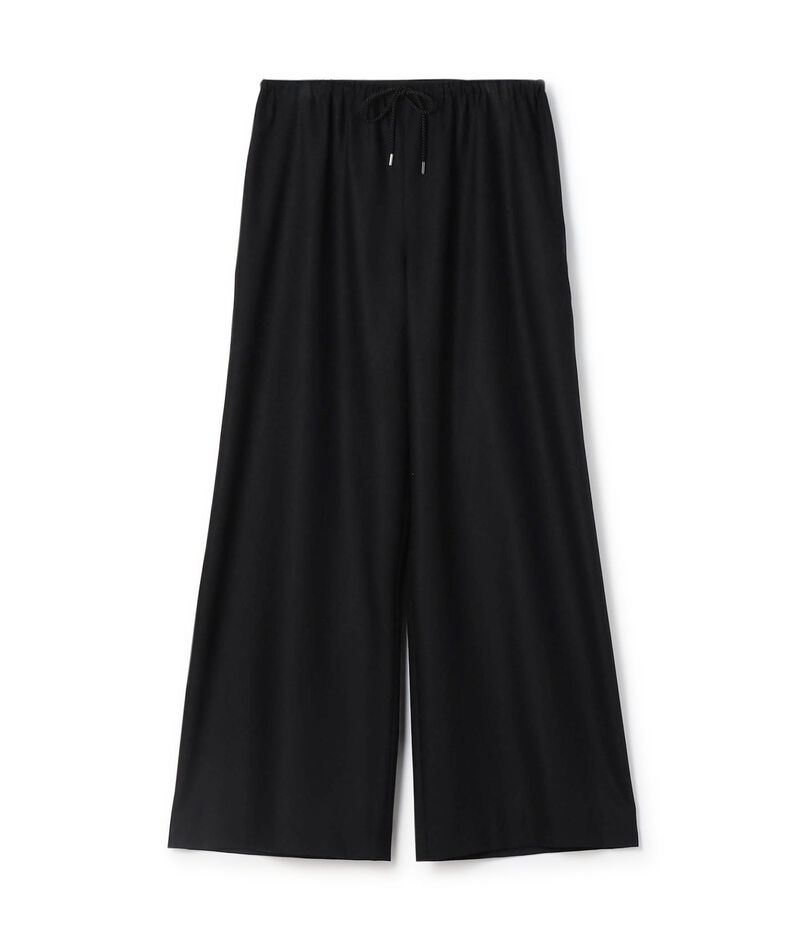 【WEB先行予約】ウールカシミヤポプリン ドロストパンツ