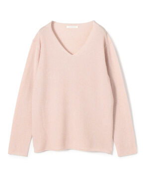 スコットランドカシミヤ Vネックプルオーバー