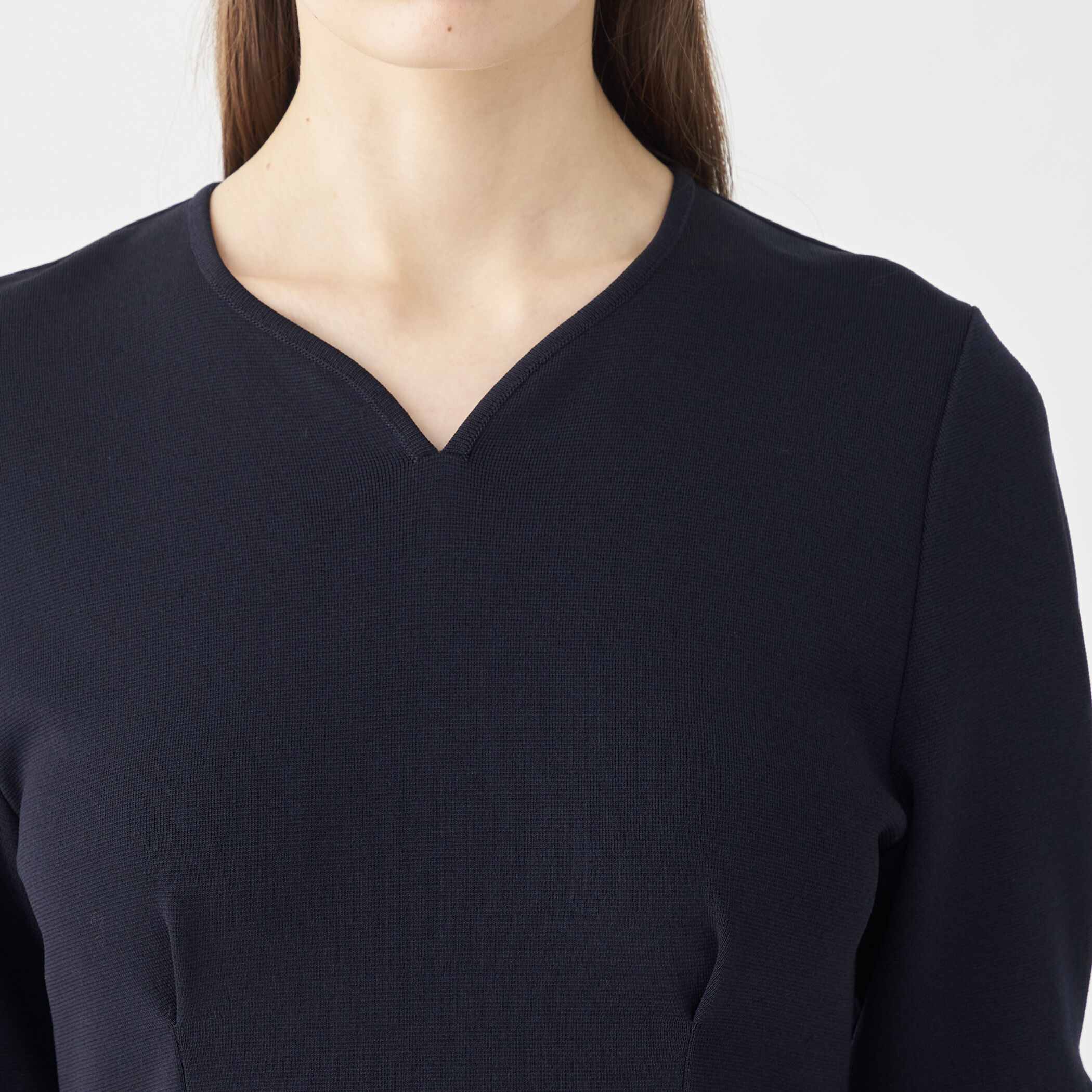 ミラノリブ タックスリーブワンピース｜トゥモローランド 公式通販