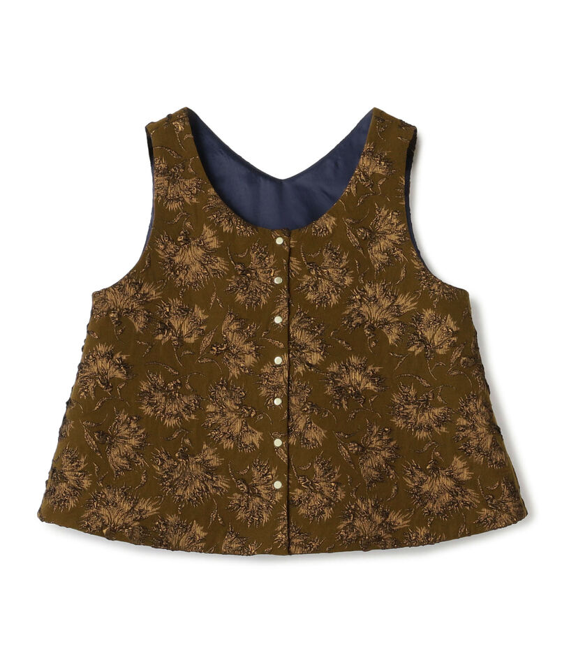 フローラビーストレッチ トラペーズジレ