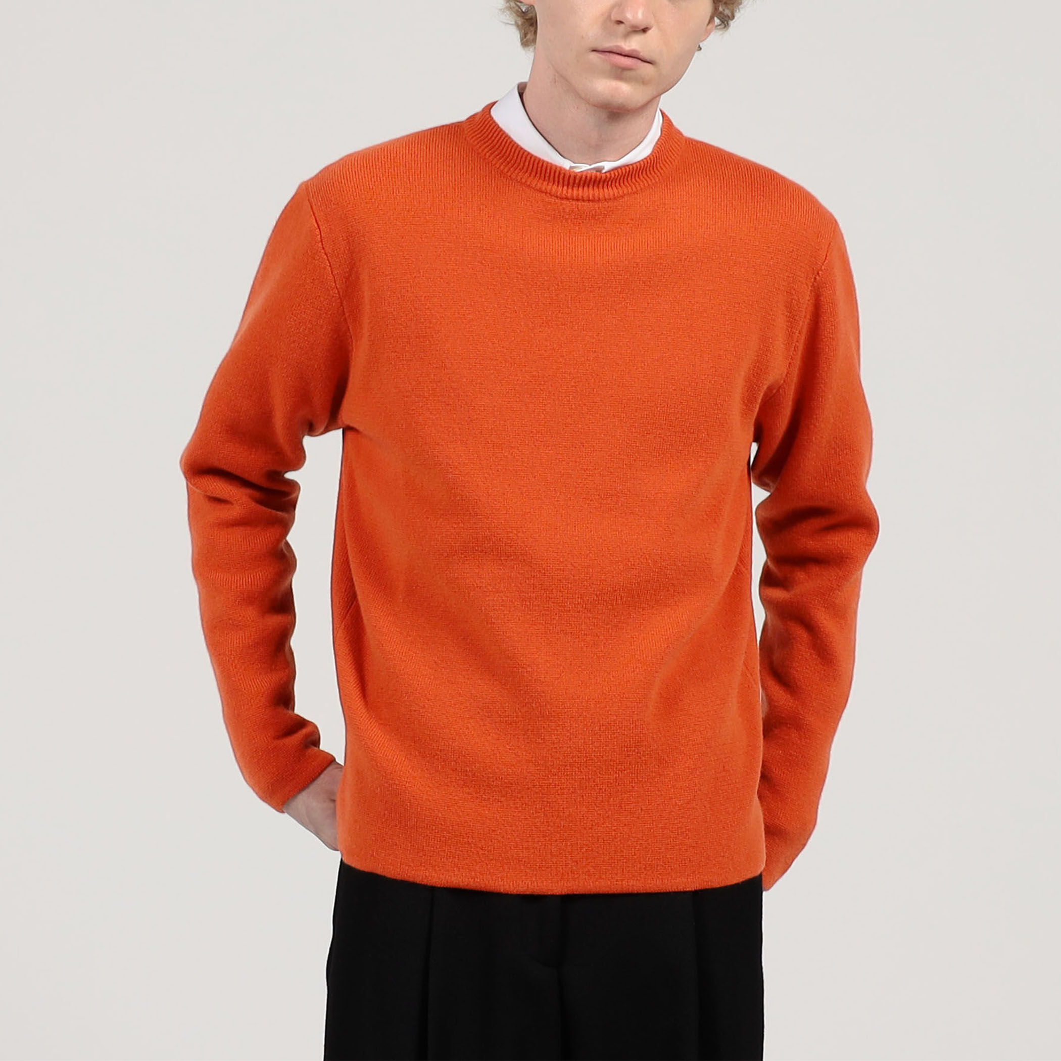 カシミヤ クルーネックプルオーバー ニット｜トゥモローランド 公式通販