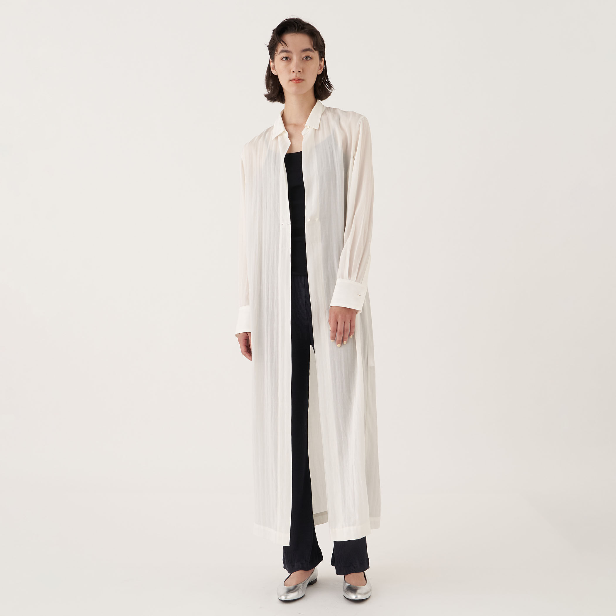 シルクコットンリブ パンツ｜トゥモローランド 公式通販