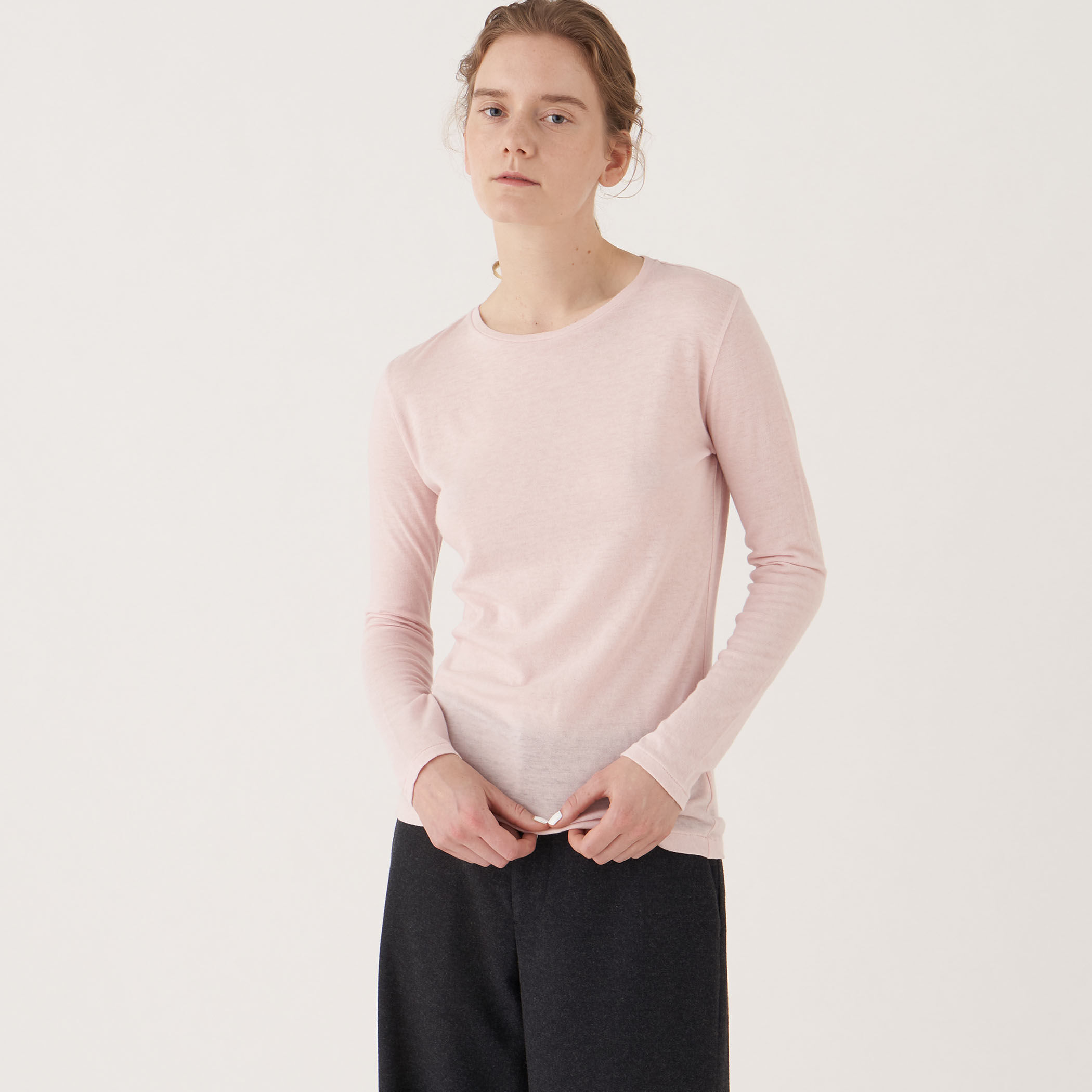 【美品】コットンカシミヤニットプルオーバー¥39,600（税込） TOMORROWLAND｜カシミヤコットン ビルドネックプルオーバー | Rakuten