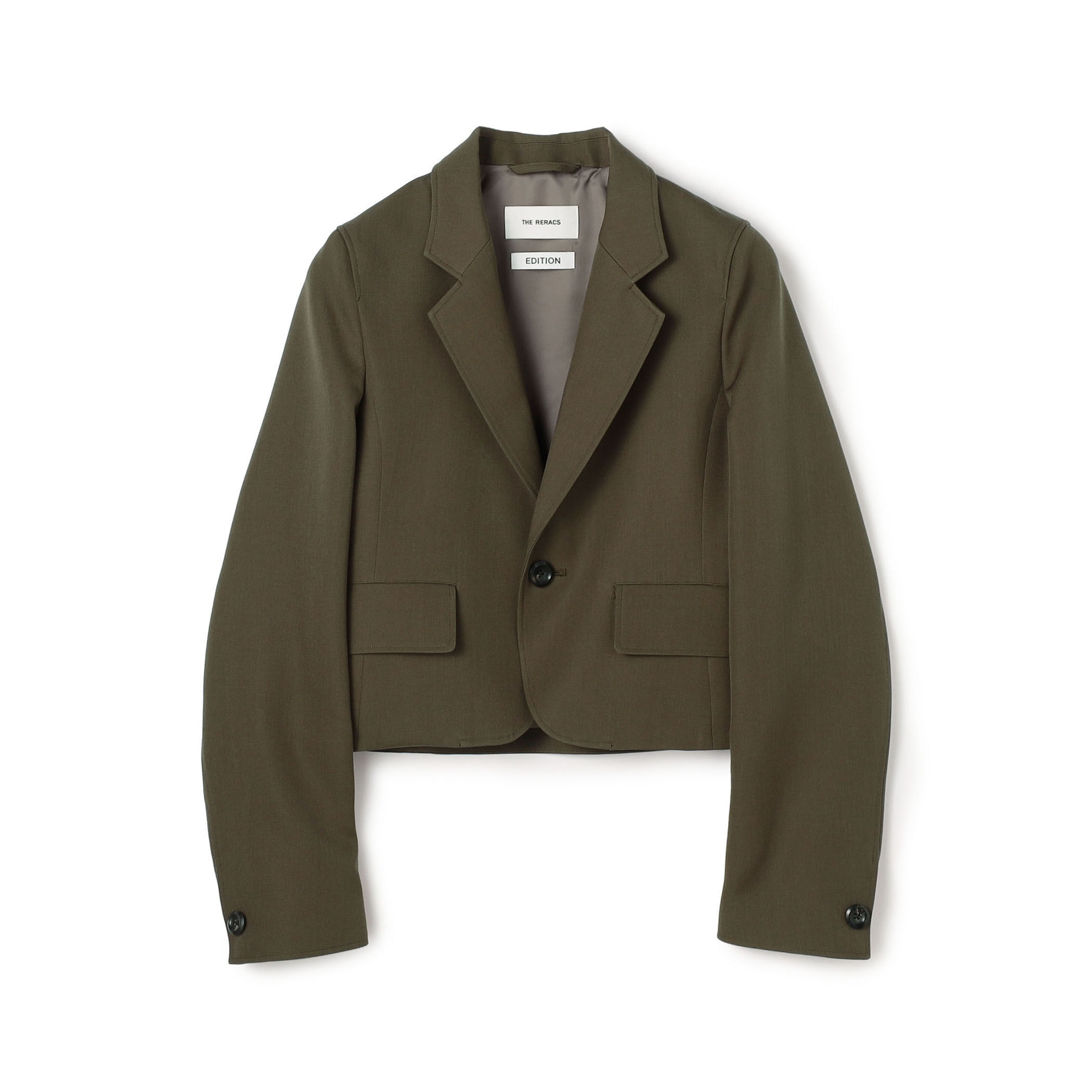 THE RERACS×Edition NOTCHED LAPEL JACOAT 別注】THE RERACS × Edition CLASSIC TIGHT SHORT JACKET ショート