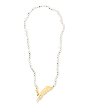 PALA LEOPARD HOOK TINY P パールネックレス