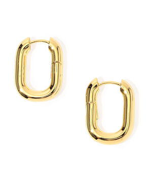 LUV AJ XL CHAIN LINK HOOPS ピアス