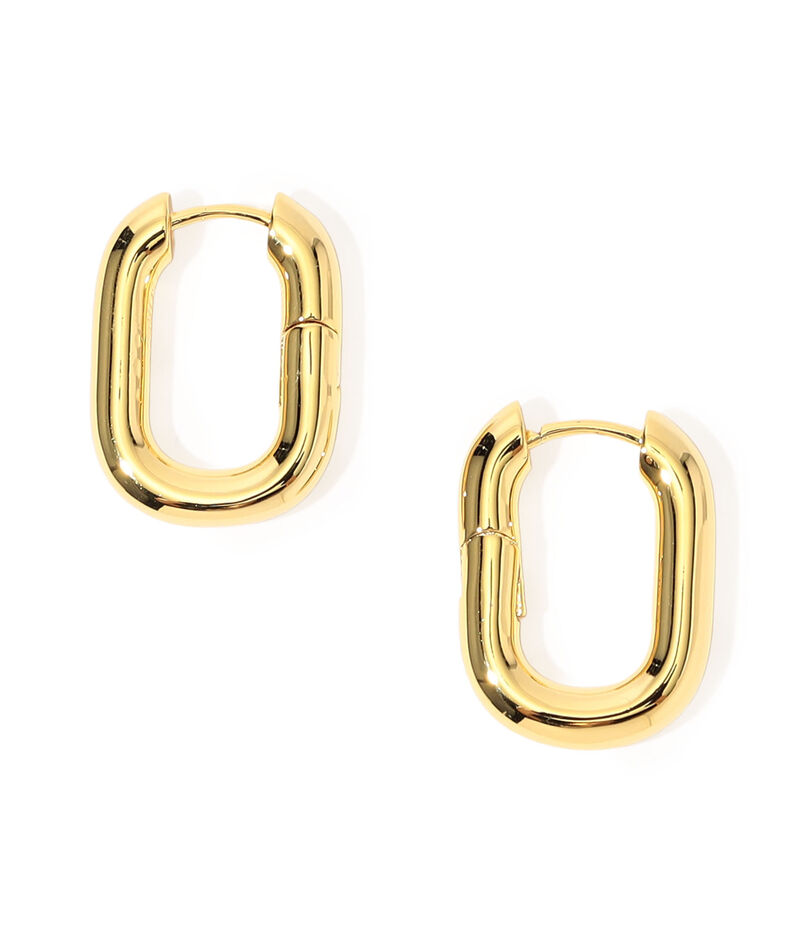 LUV AJ XL CHAIN LINK HOOPS ピアス